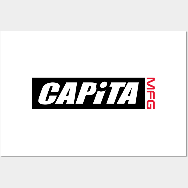 Captia Snowboard Snow 01 Black | Burton Nitro Wall Art by susugroo